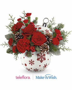 Teleflora's Sparkle All The Way Bouquet Flower Bouquet