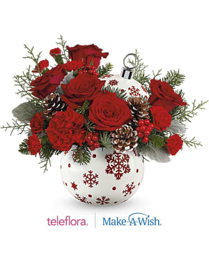 Teleflora's Sparkle All The Way Bouquet Flower Bouquet