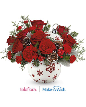 Teleflora's Sparkle All The Way Bouquet Flower Bouquet