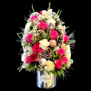 PRETTY IN PINK TREE Flower Bouquet