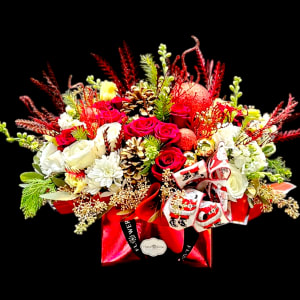 MERRY CHRISTMAS FOREST Flower Bouquet