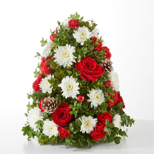 Let It Snow Tree Flower Bouquet