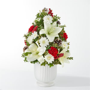 Festive Moments Tree Flower Arrangement Festive Moments Tree Flower Bouquet