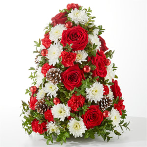 Let It Snow Tree Flower Bouquet