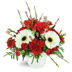Beauty in Red Flower Bouquet