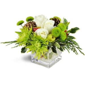 Sweet Evergreen Flower Bouquet