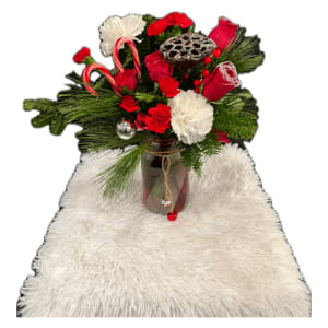 Jingle All The Way Flower Bouquet