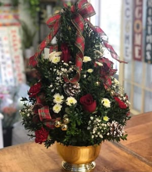 Boxwood Tree Flower Bouquet