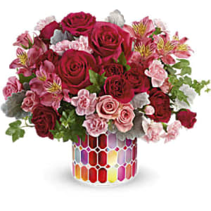 Mosaic of Love Flower Bouquet