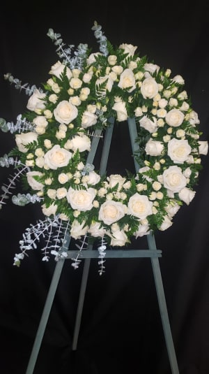 Serenity Wreath Flower Bouquet