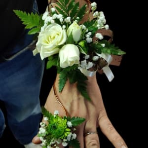 Wrist Wrap with Wire Work Corsage