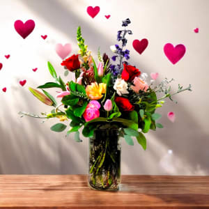 CUPIDS FAVE Flower Bouquet