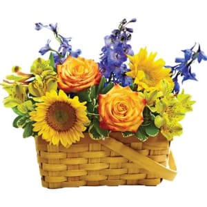 Blooming Basket Arrangement™