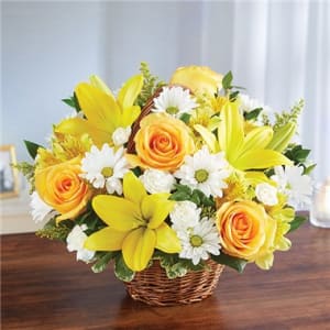 Peace, Prayers & Blessings™ Yellow & White