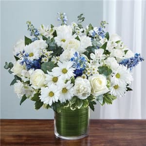 Cherished Memories ™ Blue & White