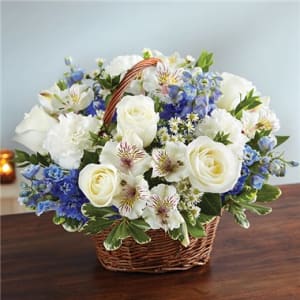 Peace, Prayers & Blessings™ Blue & White