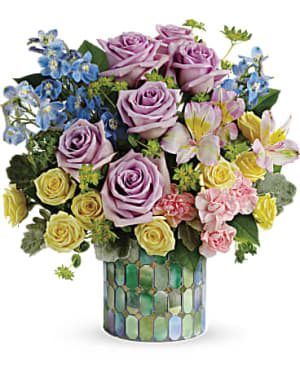 Teleflora's Stained Glass Blooms Flower Bouquet