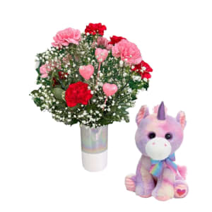 Charmed Heart Valentine Bouquet Flower Bouquet