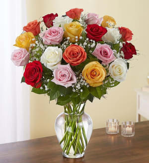 ABOVE ALL - ASSORTED PREMIUM ROSES Flower Bouquet