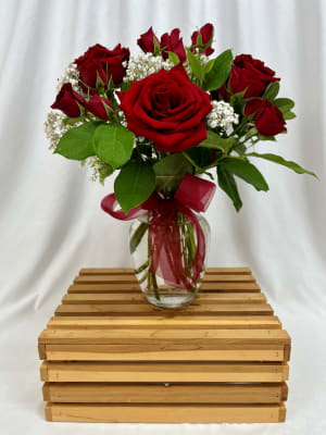 Rosey Romance Flower Bouquet
