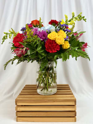 Love is a Kaleidoscope Flower Arrangement Love is a Kaleidoscope Flower Bouquet