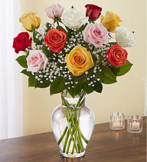 ABOVE ALL - ASSORTED PREMIUM ROSES Flower Bouquet