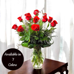 DOZEN ROSES Flower Arrangement DOZEN ROSES Flower Bouquet