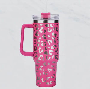 Valentine's Day Flower Tumbler