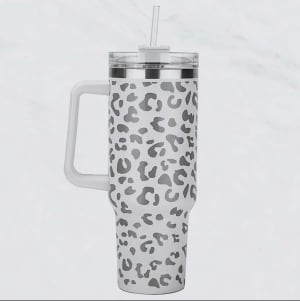 Valentine's Day Flower Tumbler