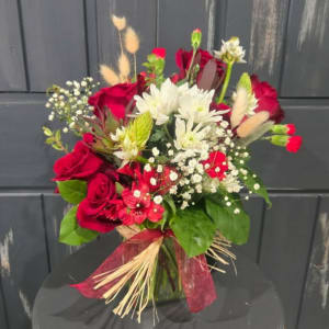 Roses-Order 3, 6 or 9 Rustic Roses Flower Bouquet