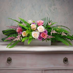 Gentle Pink Meadow Flower Bouquet