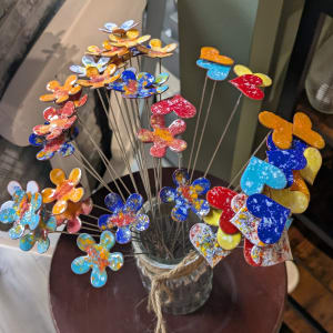 Decorative Stakes by Clever Goods Flower Bouquet