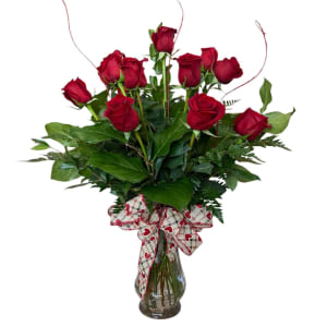 A dozen long-stemmed roses Flower Arrangement A dozen long-stemmed roses Flower Bouquet