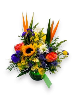 Taste of the Tropics Flower Bouquet