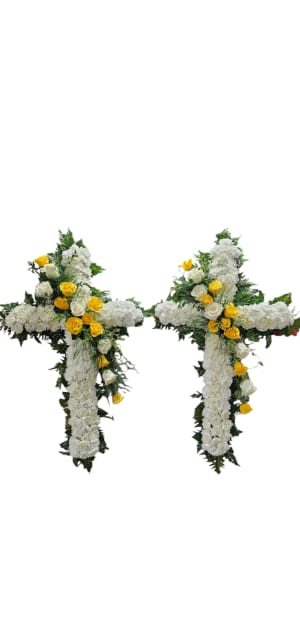 Double Crosses Flower Bouquet