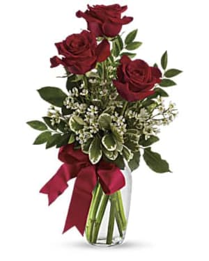 Red Roses Flower Bouquet