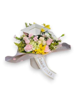 Cap and Gown Bouquet Flower Bouquet
