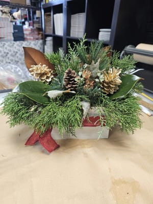 Winter Woodland Box Flower Bouquet