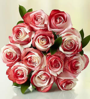 Valentine’s Day Kaleidoscope Roses Flower Bouquet
