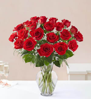 Ultimate Elegance™ Long Stem Red Roses Flower Bouquet