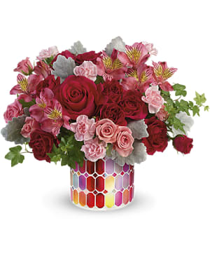 Teleflora's Mosaic of Love Bouquet Flower Bouquet