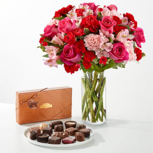 You're Precious Bouquet and Chocolate Gift Set Flower Bouquet