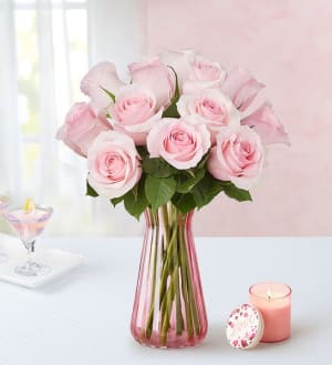 Pink Petal Roses Flower Bouquet