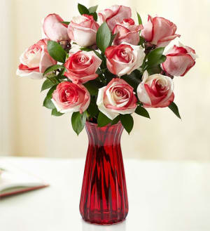 Valentine’s Day Kaleidoscope Roses Flower Bouquet