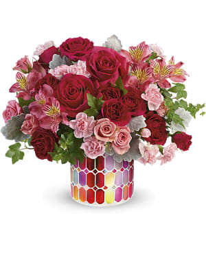 Teleflora's Mosaic of Love Bouquet Flower Bouquet