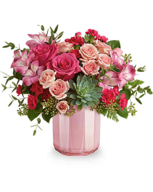 Teleflora's Rosy Radiance Bouquet Flower Bouquet