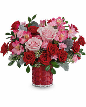 Teleflora's Enchanted Hearts Bouquet Flower Bouquet