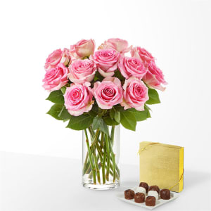 Fairytale Pink Rose Bouquet Flower Bouquet