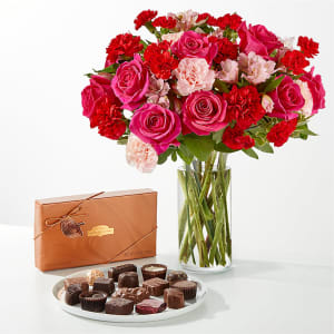 You're Precious Bouquet and Chocolate Gift Set Flower Bouquet