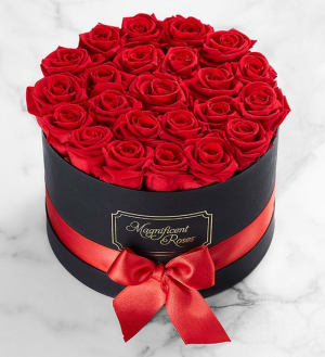 Magnificent Roses® Preserved Roses Flower Bouquet